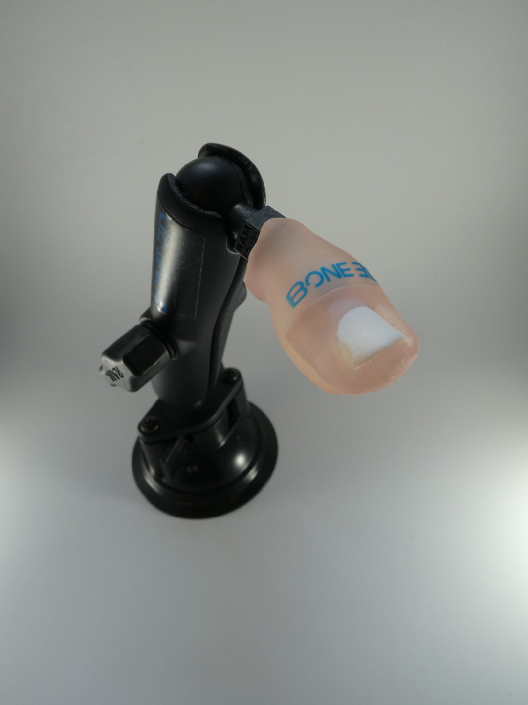 Podiatry simulator 3D printed on articulated arm
