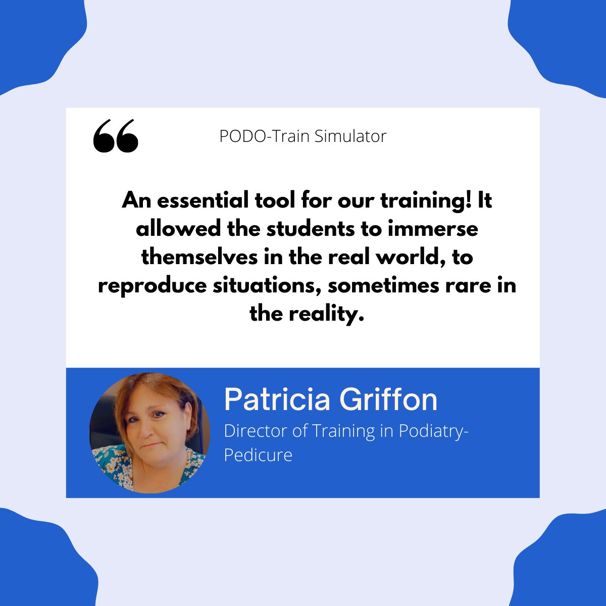 Customer feedback Patricia Griffon